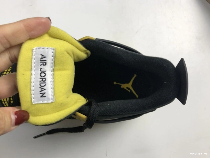 Retro Jordan 4 Air 308497-008 Thunder 0921